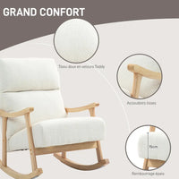 Fauteuil à bascule Alba