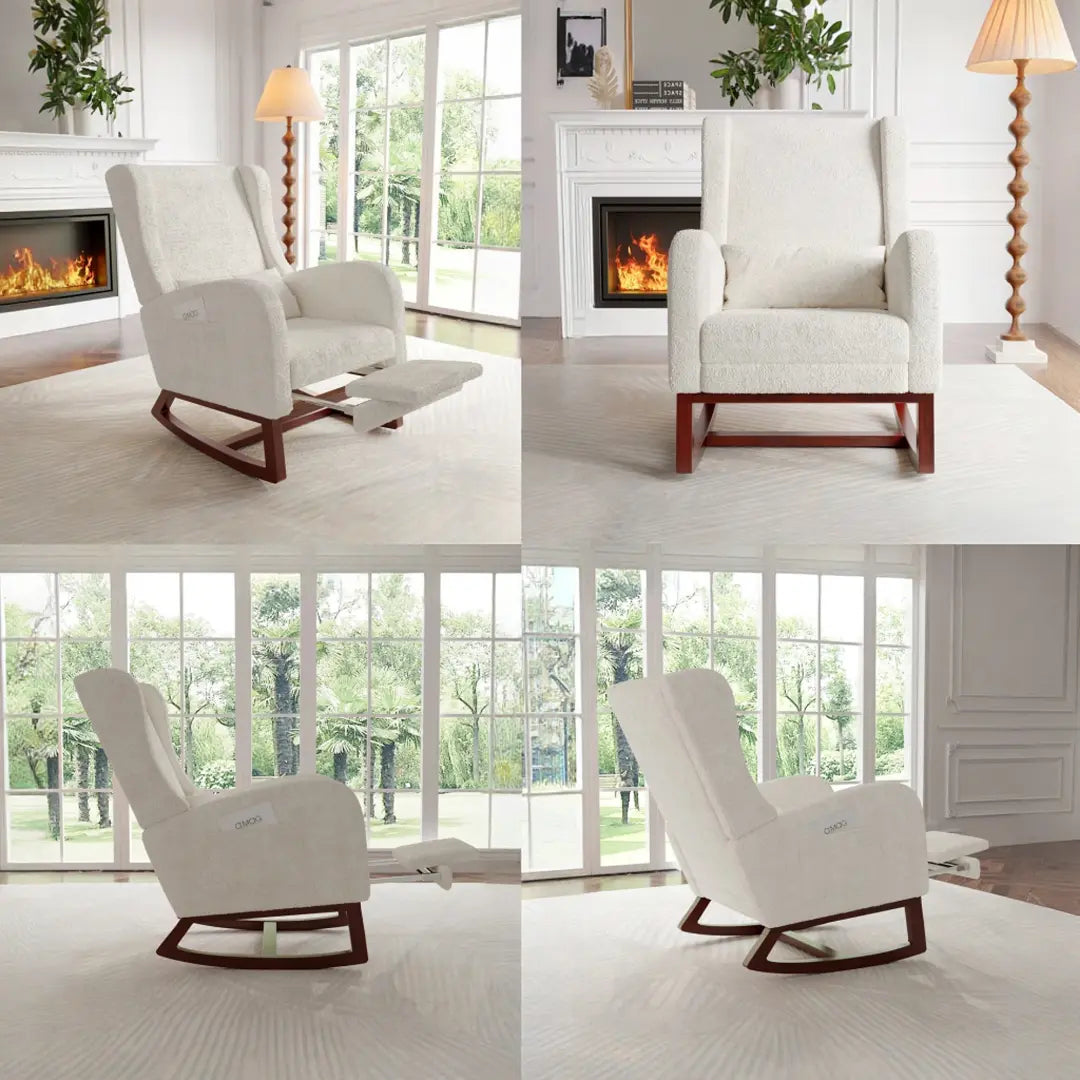 Fauteuil à bascule Léna