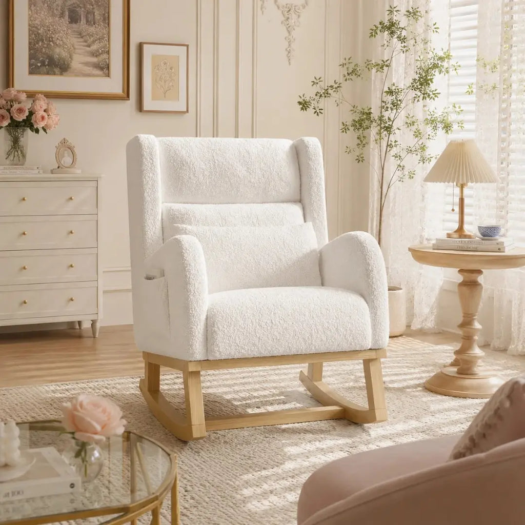 Fauteuil à bascule Livia