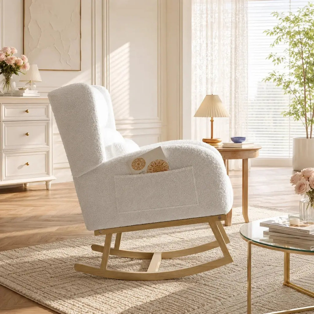 Fauteuil à bascule Livia