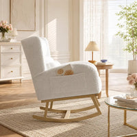 Fauteuil à bascule Livia