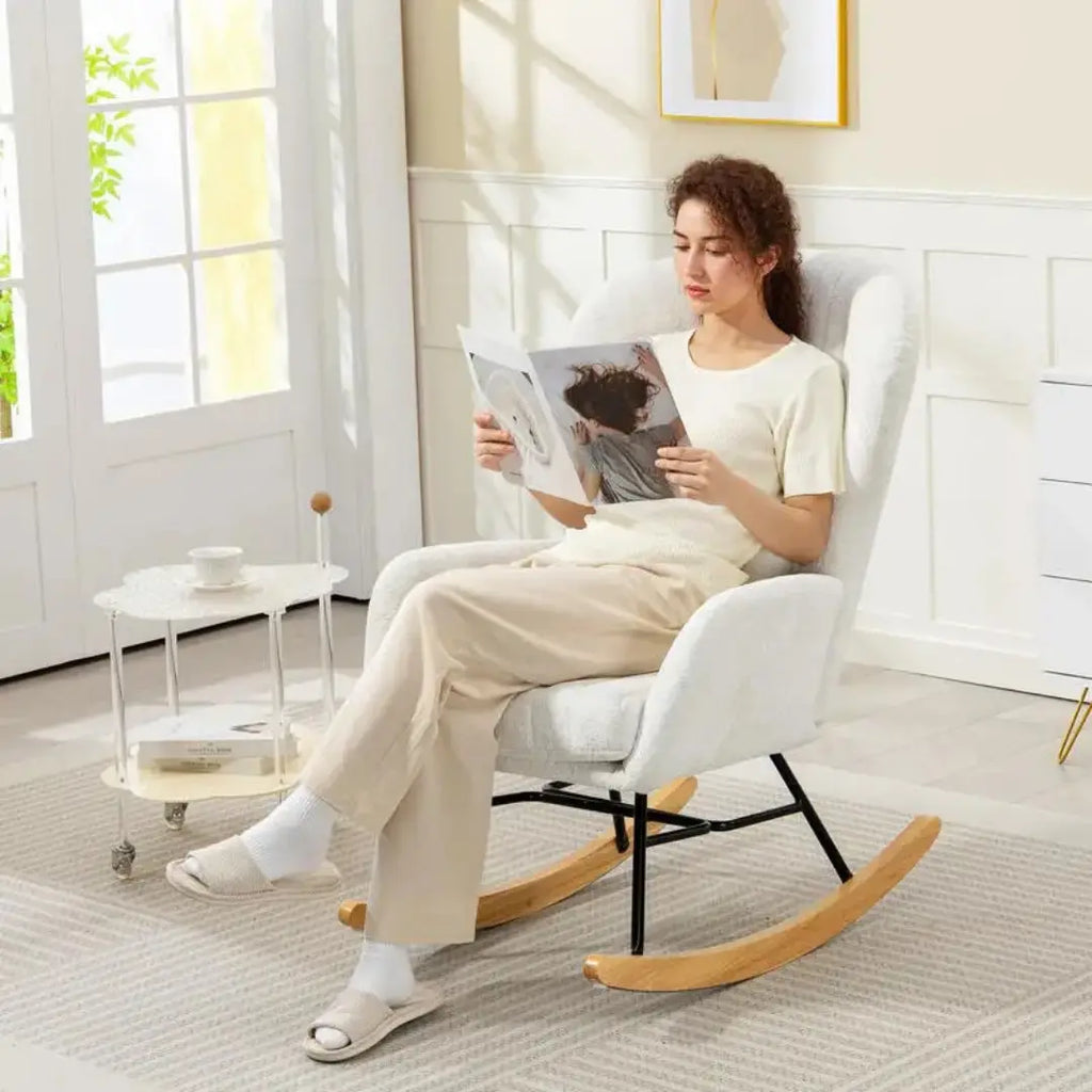 Fauteuil à bascule Mila